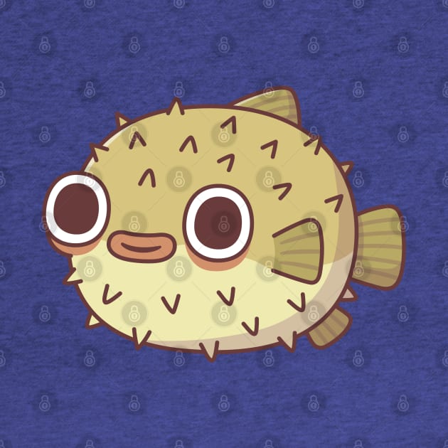 Cute Puffer Fish by rustydoodle